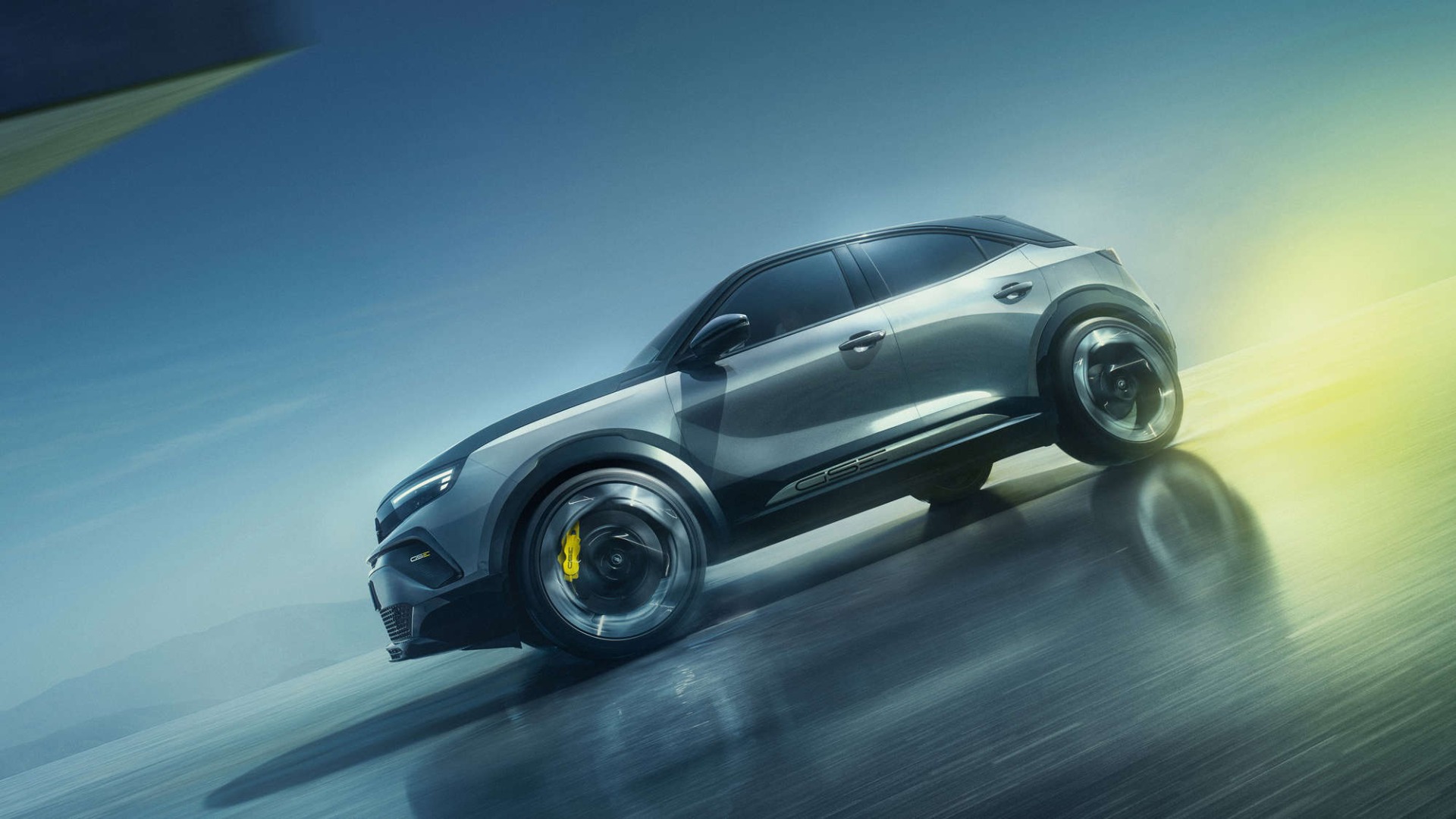 Вигляд з лівого боку на Opel Mokka GSE