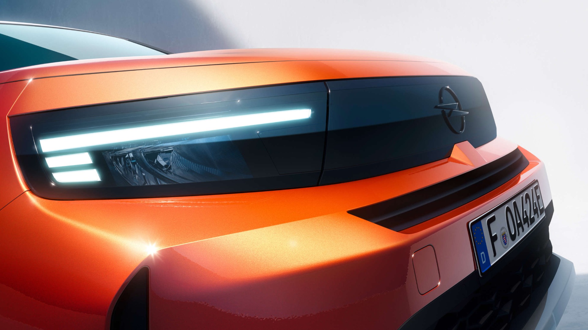 Новий кросовер Opel Frontera, передня частина, Opel Vizor