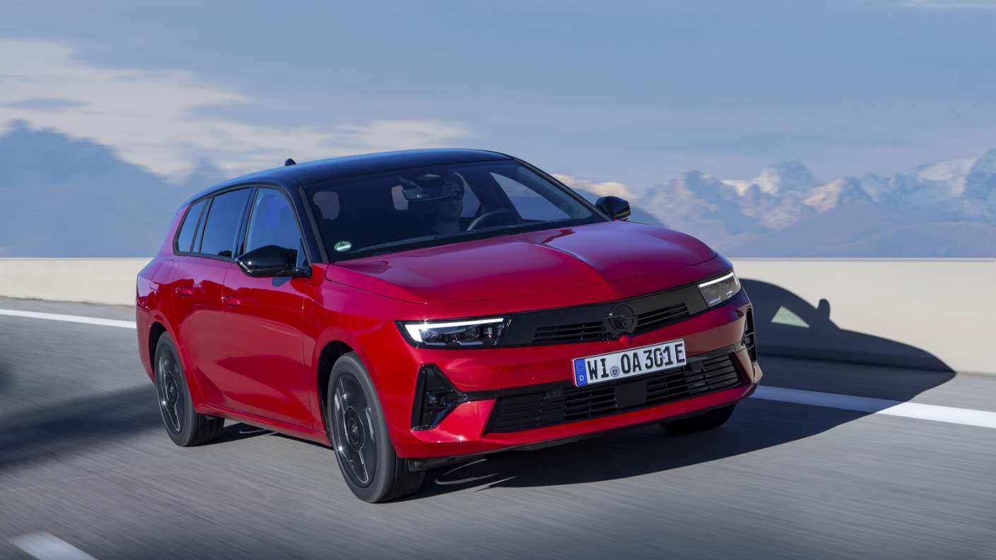 Універсал Opel Astra, зовнішній вигляд