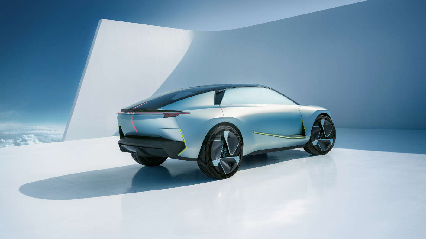 Концептуальний автомобіль Opel Experimental, вигляд іззаду з правого боку