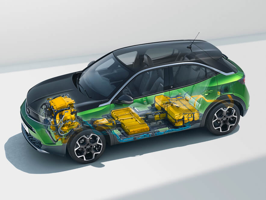 Opel Mokka-e, акумуляторна батарея