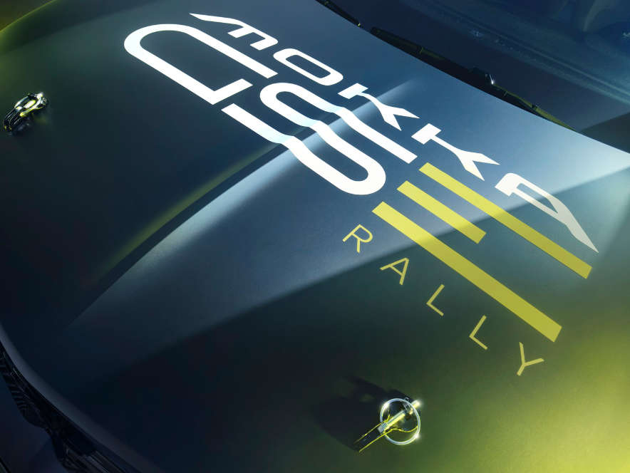 Капот на Opel Mokka GSE Rally