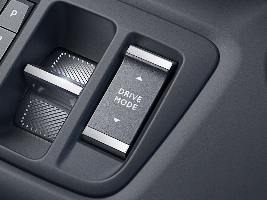 Селектор вибору режимів їзди у Opel Combo Cargo Electric крупним планом