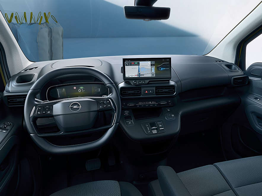 Інтер’єр салону Opel Combo Cargo Electric