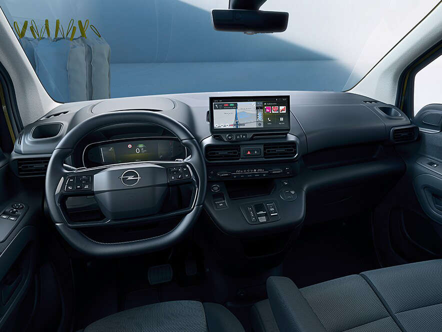 Інтер’єр салону фургона Opel Combo Cargo