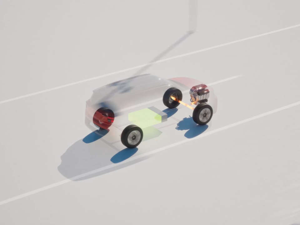 Opel Frontera, гібридний привод