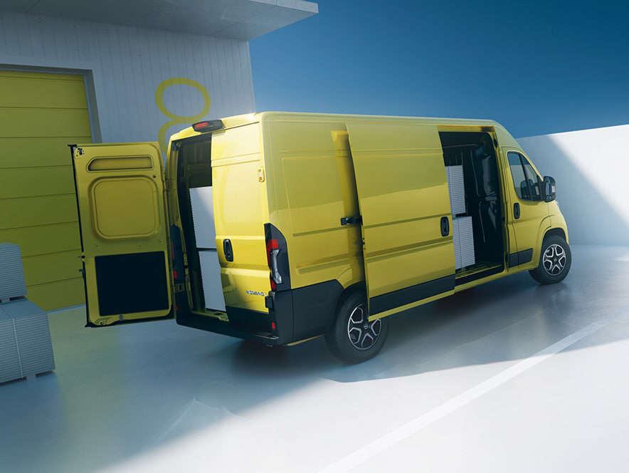 Opel Movano, можливості вантажного відділення