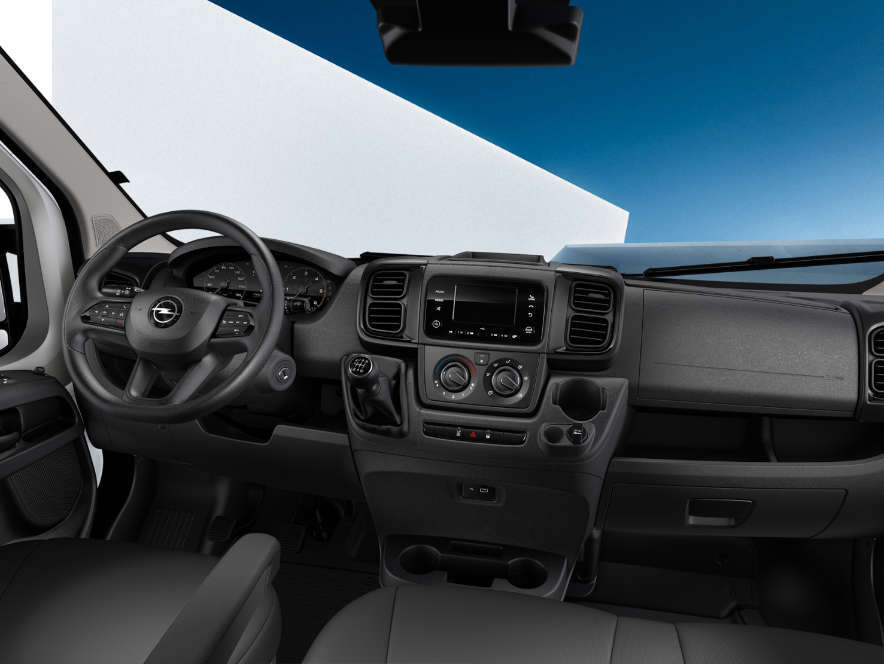 Opel Movano, кабіна