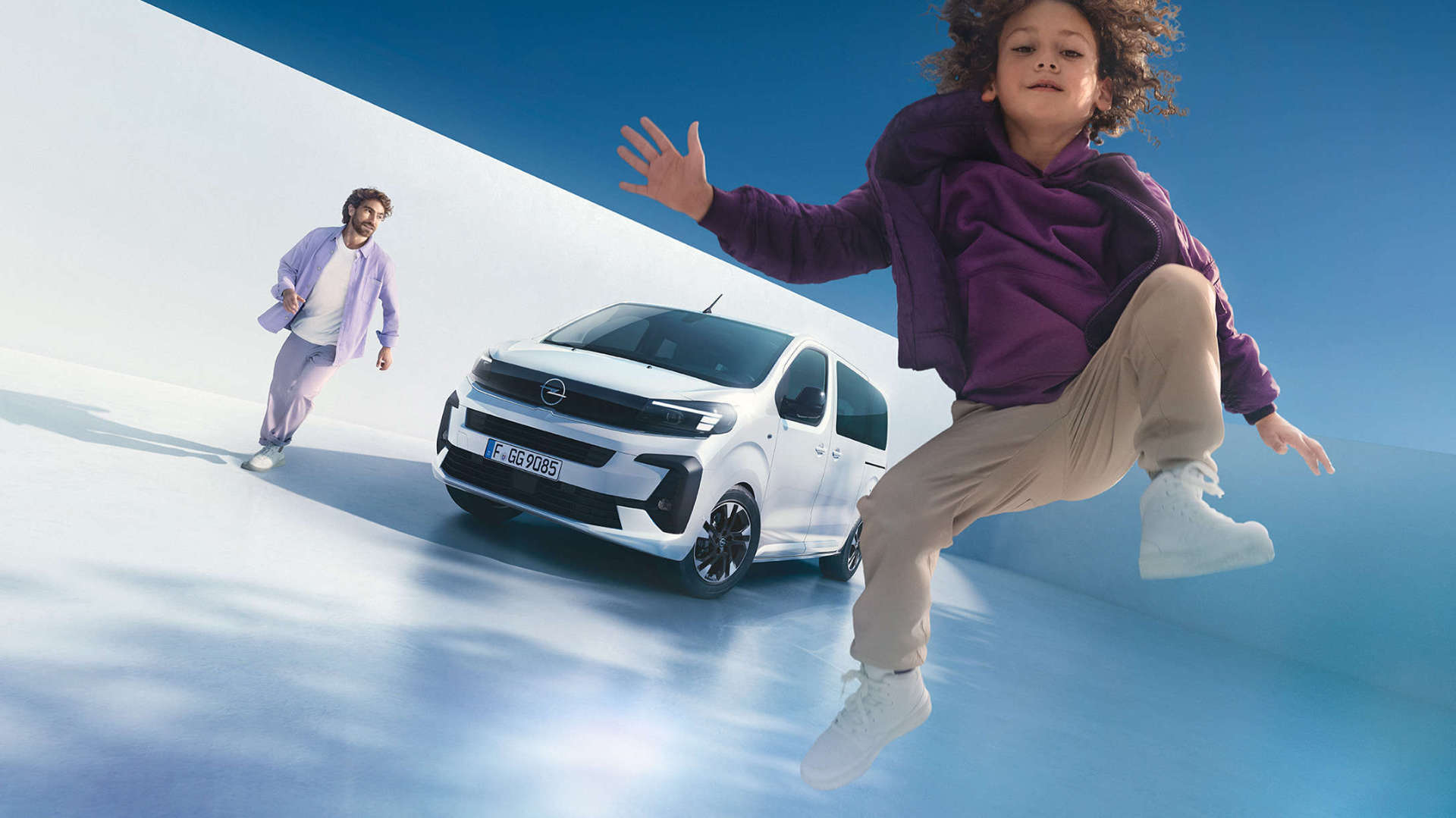 Opel Zafira, вигляд спереду